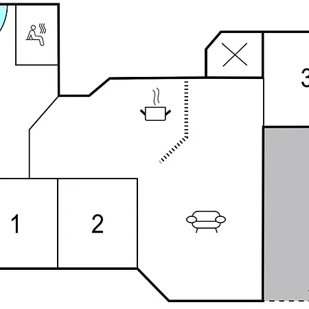 בית נופש Lovely In Storvorde With Sauna *